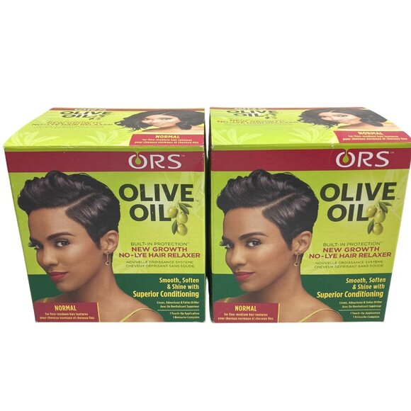 ORS Olive Oil New Growth No-Lye Hair Relaxer Normal Built-In Protection - Picture 1 of 3